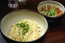 醤油つけ麺