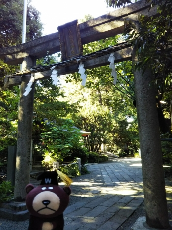 水稲荷鳥居