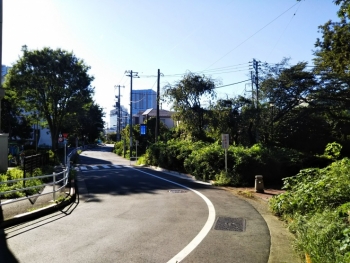 箱根山出て事務所へ