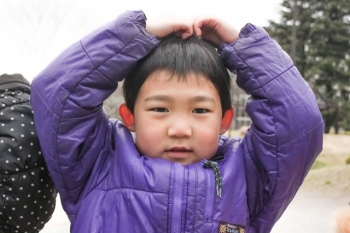 20170417_上手く❤マーク、出来たかな？けいたくん